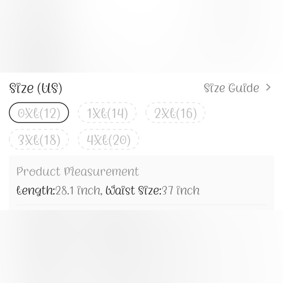 SHEIN Daisy Print Overall Dreas 0XL (12) - Picture 3 of 3